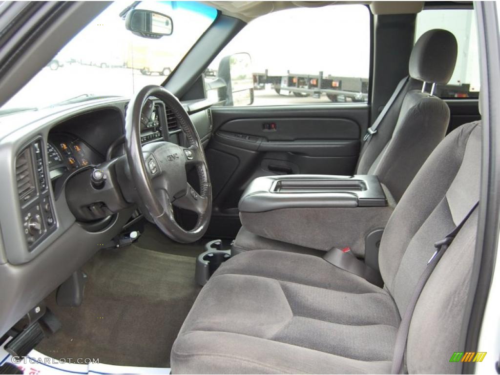 Dark Pewter Interior 2006 Gmc Sierra 2500hd Sle Extended Cab