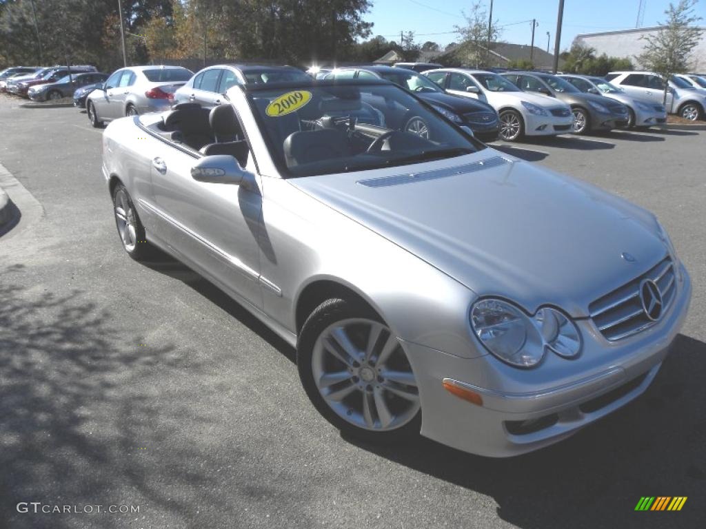 Iridium Silver Metallic Mercedes-Benz CLK