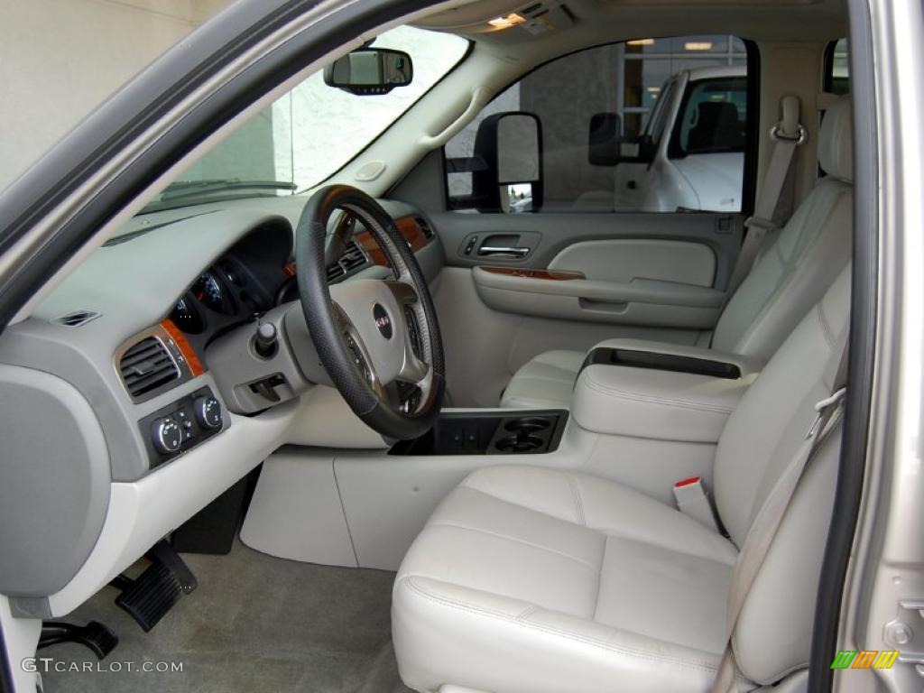Dark Titanium/Light Titanium Interior 2007 GMC Sierra 1500 SLT Crew Cab 4x4 Photo #41437859