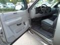 2008 Graystone Metallic Chevrolet Silverado 1500 Work Truck Regular Cab  photo #4