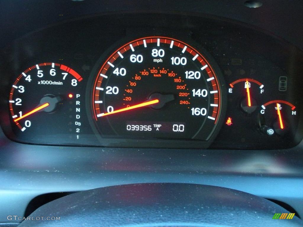 2005 Honda Accord EX-L Coupe Gauges Photo #41438683