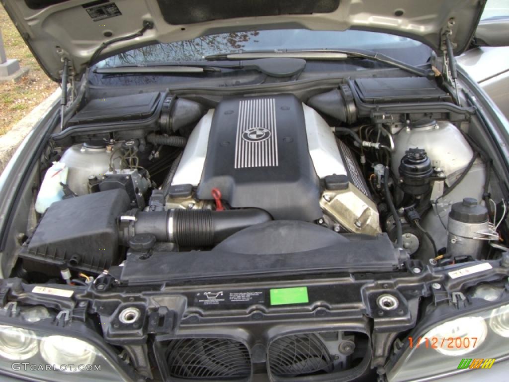 2002 BMW 5 Series 540i Sedan 4.4L DOHC 32V V8 Engine Photo #41438707