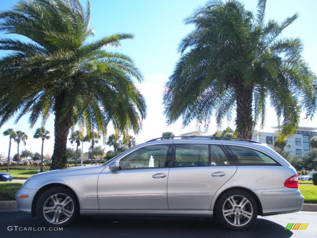 Iridium Silver Metallic 2006 Mercedes-Benz E 350 Wagon Exterior Photo #41438799