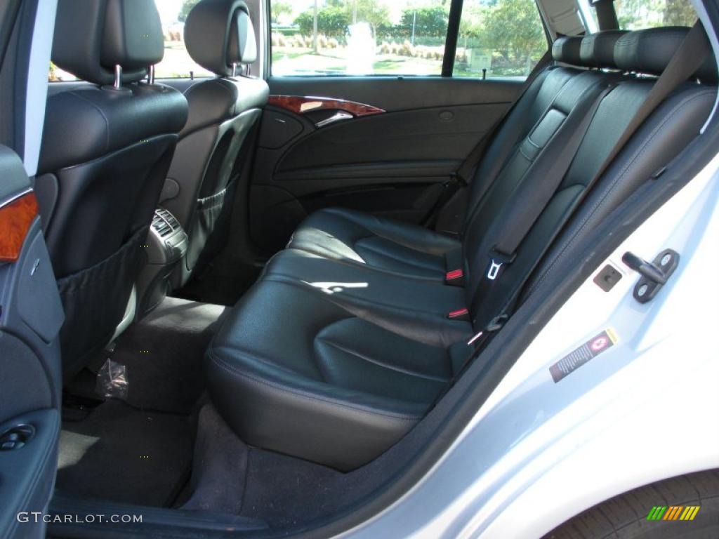 Charcoal Interior 2006 Mercedes-Benz E 350 Wagon Photo #41438975
