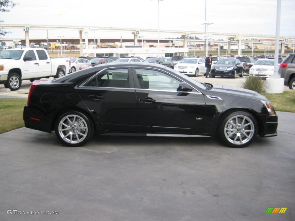 Black Raven 2011 Cadillac CTS -V Sedan Exterior Photo #41439647
