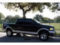 2002 Black Ford F150 Lariat SuperCrew 4x4  photo #14