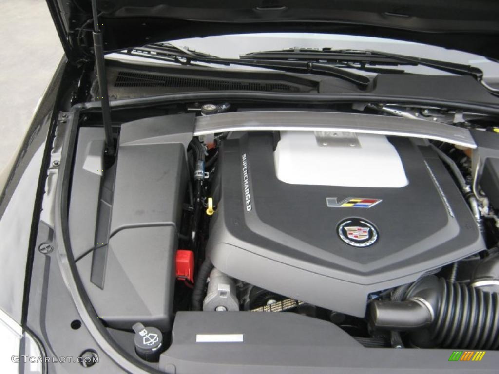 2011 Cadillac CTS -V Sedan 6.2 Liter Supercharged OHV 16-Valve V8 Engine Photo #41439939