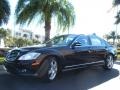 Black 2008 Mercedes-Benz S 550 Sedan Exterior