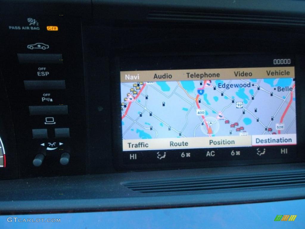 2008 Mercedes-Benz S 550 Sedan Navigation Photo #41440279