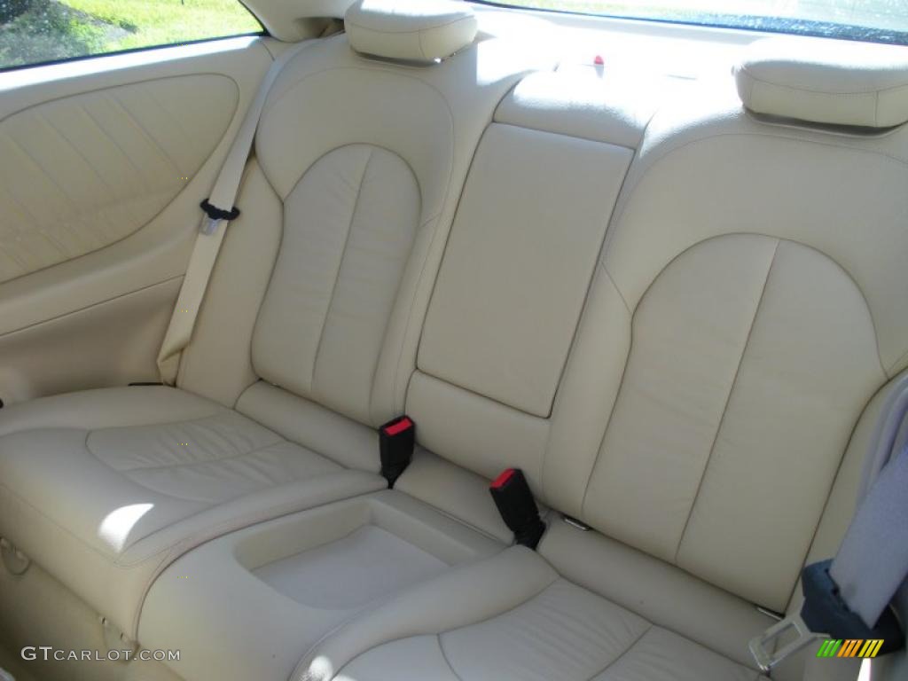 Stone Interior 2008 Mercedes-Benz CLK 550 Coupe Photo #41440891