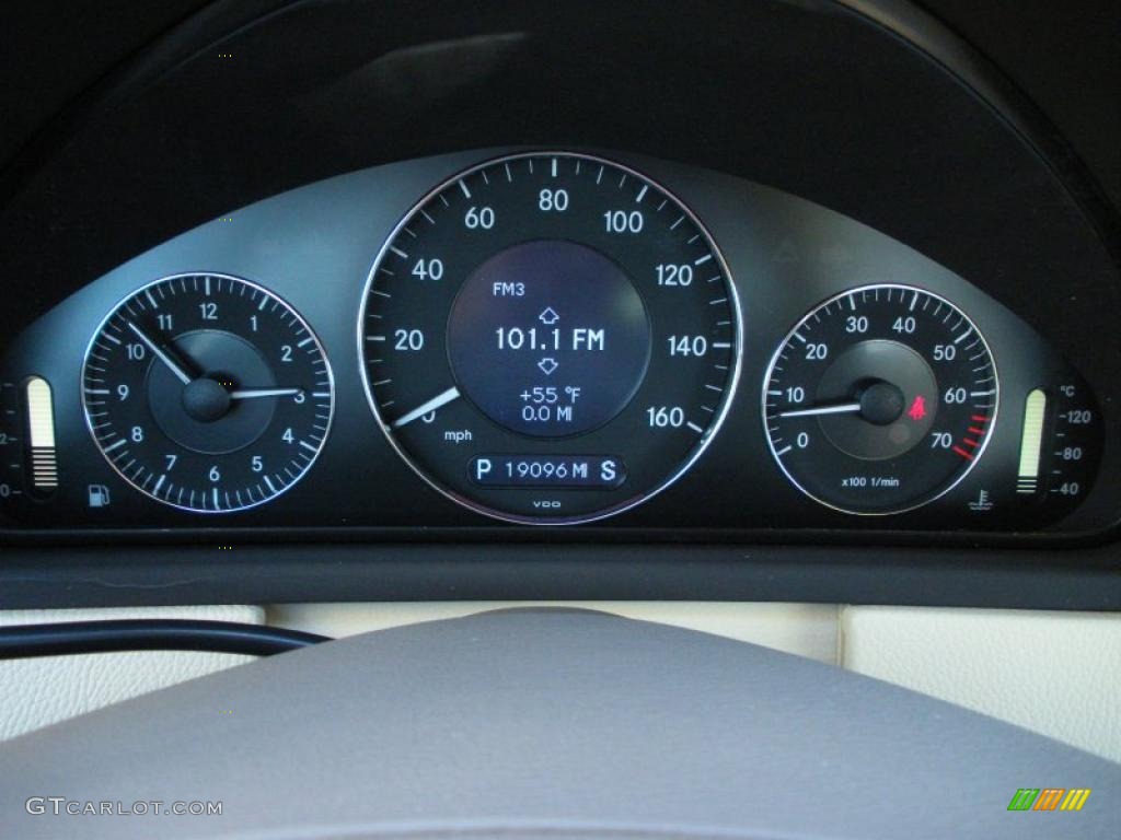 2008 Mercedes-Benz CLK 550 Coupe Gauges Photo #41440983