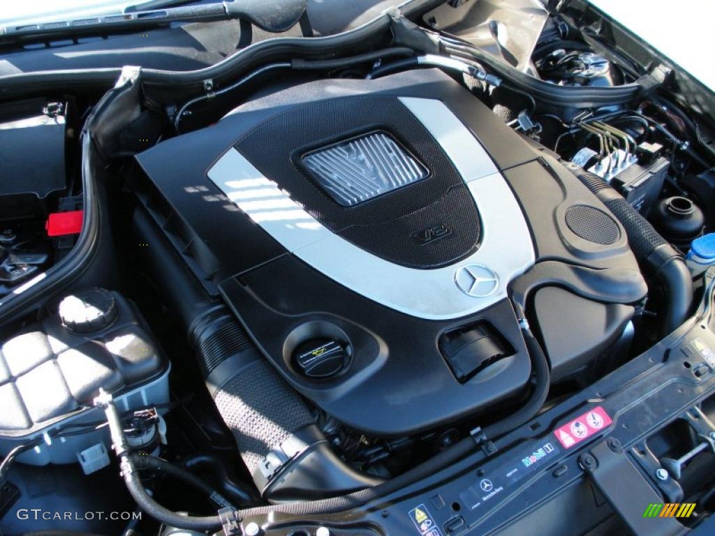 2008 Mercedes-Benz CLK 550 Coupe 5.5 Liter DOHC 32-Valve VVT V8 Engine Photo #41441039
