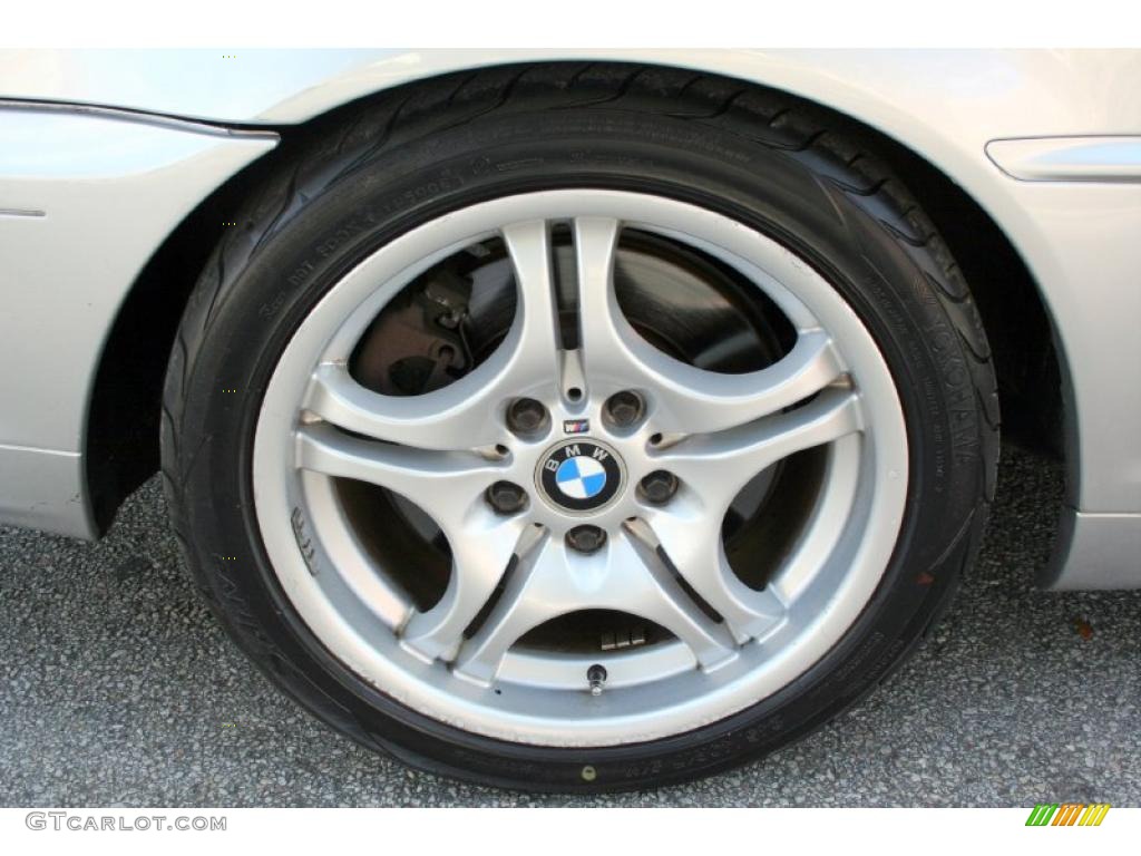 2001 3 Series 330i Convertible - Titanium Silver Metallic / Grey photo #25