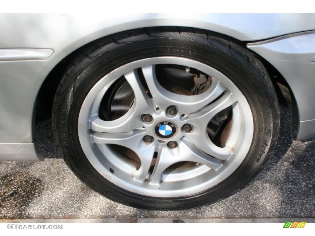 2001 3 Series 330i Convertible - Titanium Silver Metallic / Grey photo #26