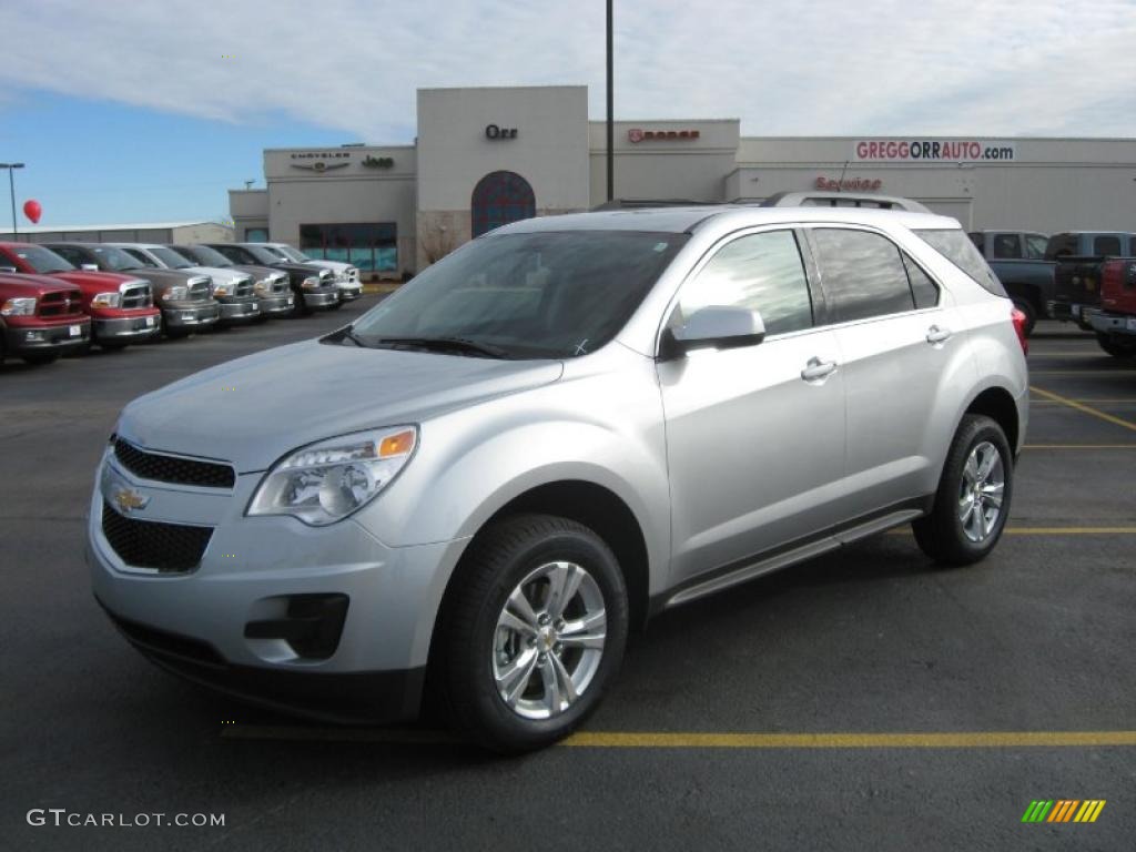 Silver Ice Metallic 2011 Chevrolet Equinox LT Exterior Photo #41441891