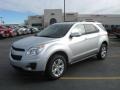 Silver Ice Metallic 2011 Chevrolet Equinox LT Exterior