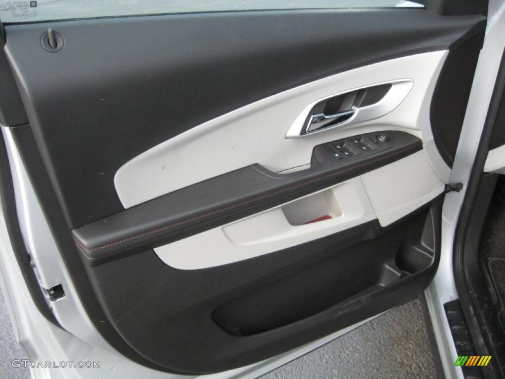 2011 Chevrolet Equinox LT Jet Black Door Panel Photo #41442051