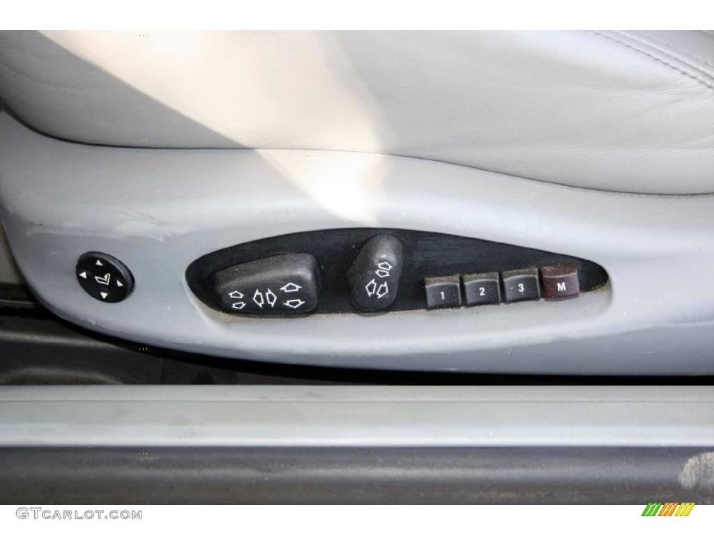 2001 3 Series 330i Convertible - Titanium Silver Metallic / Grey photo #43
