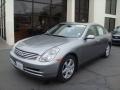 2004 Diamond Graphite Gray Metallic Infiniti G 35 Sedan  photo #1