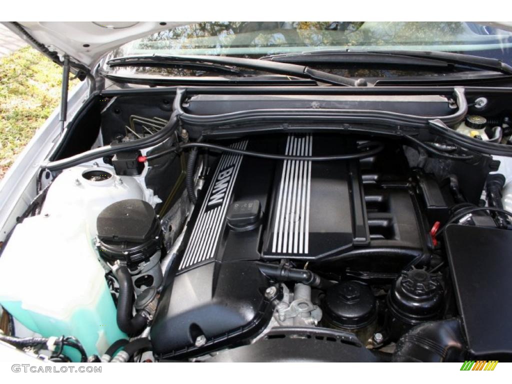 2001 3 Series 330i Convertible - Titanium Silver Metallic / Grey photo #90