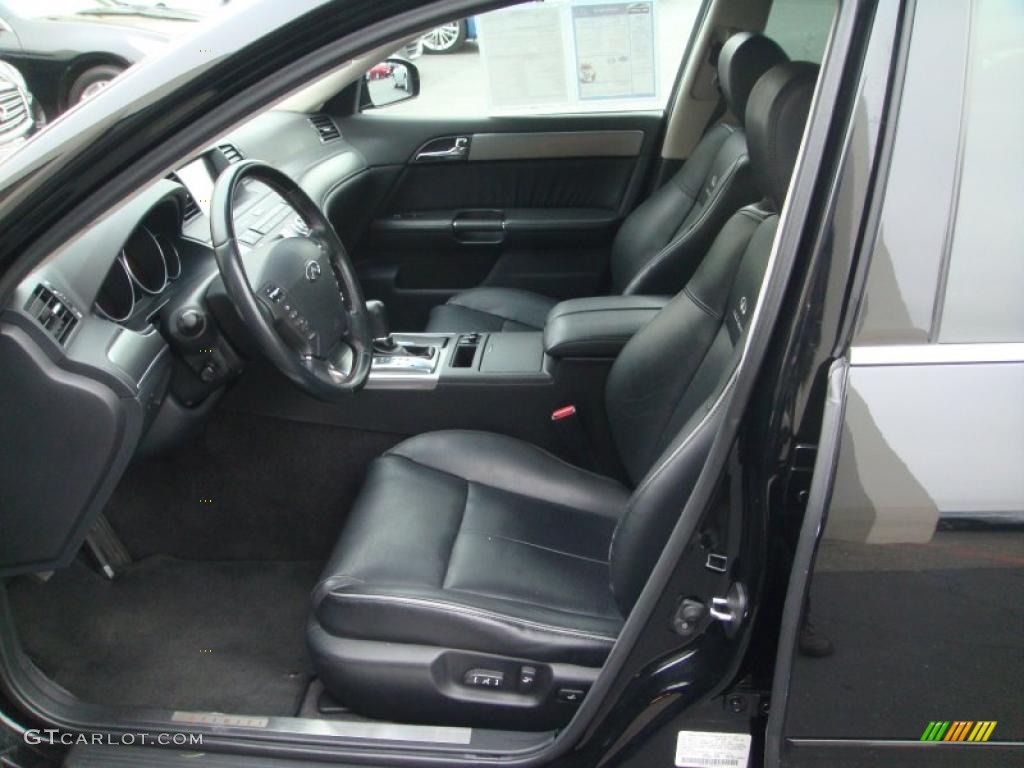 Graphite Interior 2007 Infiniti M 35 Sport Sedan Photo #41442979