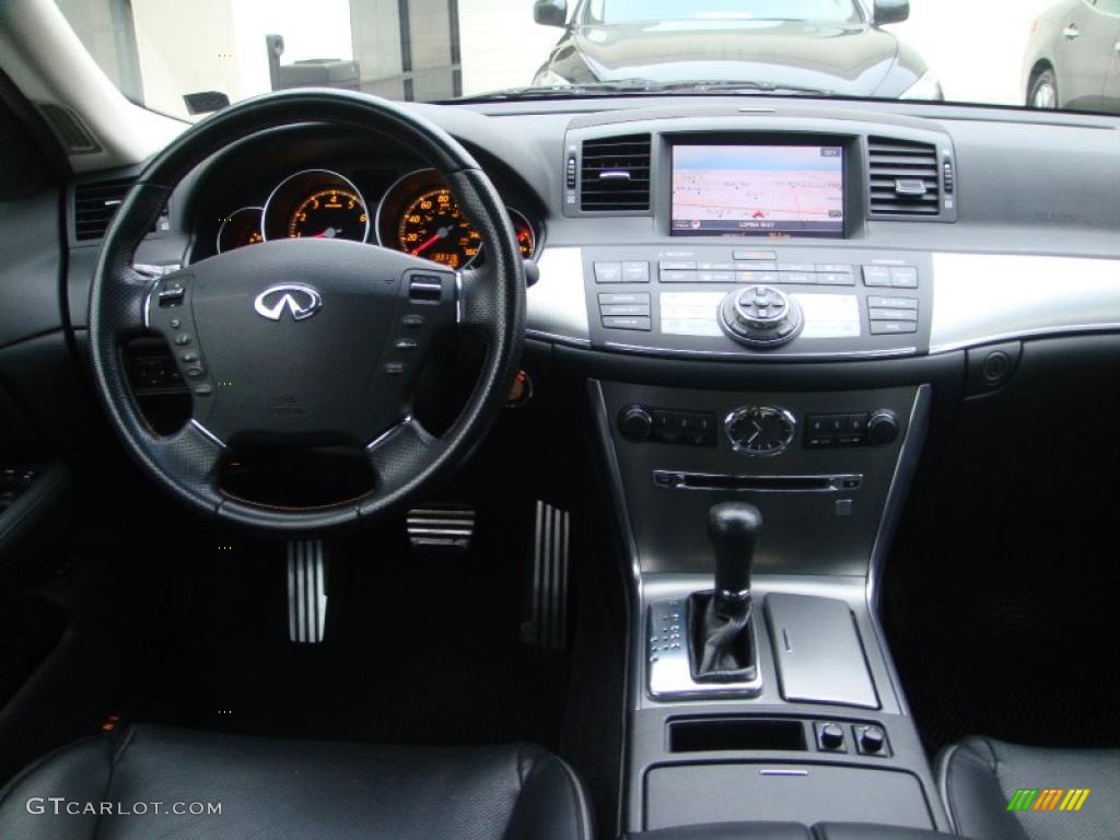 2007 Infiniti M 35 Sport Sedan Graphite Dashboard Photo #41443067