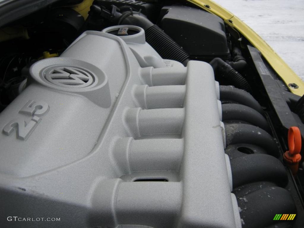 2008 Volkswagen New Beetle S Coupe 2.5L DOHC 20V 5 Cylinder Engine Photo #41443407