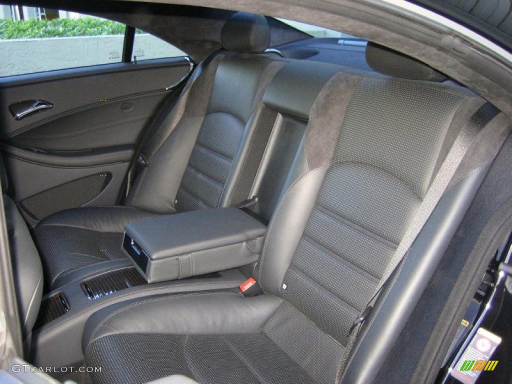 Black Interior 2008 Mercedes-Benz CLS 63 AMG Photo #41443703