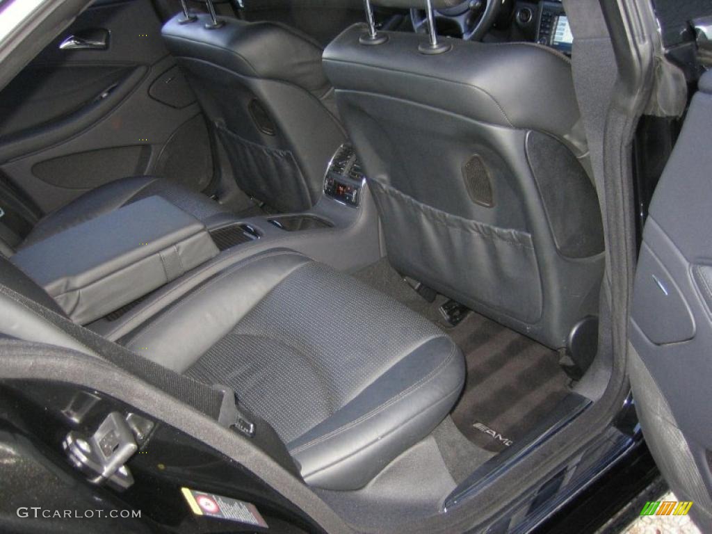 Black Interior 2008 Mercedes-Benz CLS 63 AMG Photo #41443735