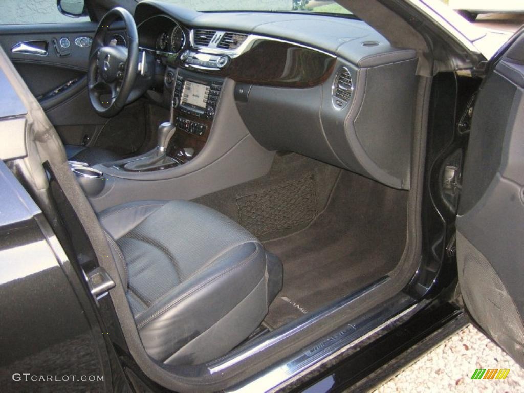 Black Interior 2008 Mercedes-Benz CLS 63 AMG Photo #41443771