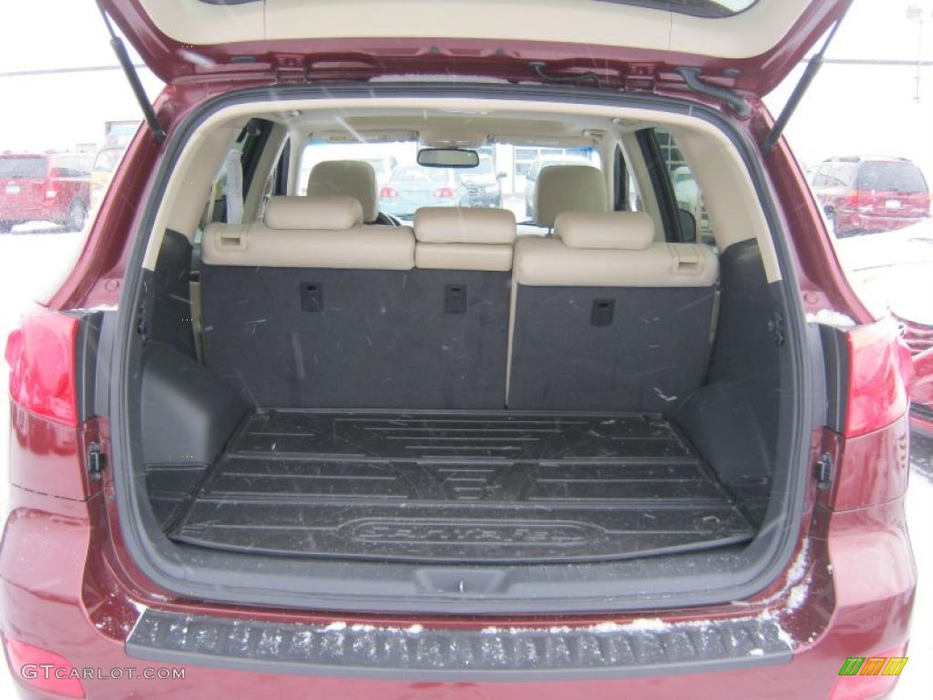 2008 Hyundai Santa Fe Limited 4WD Trunk Photo #41443919