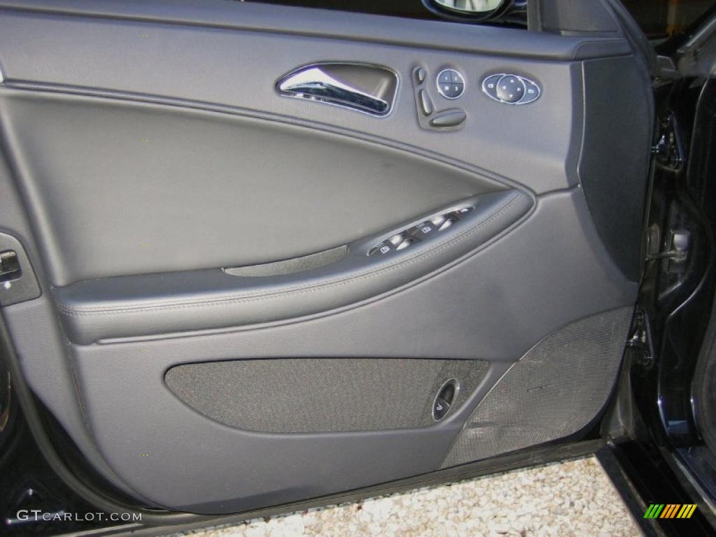 2008 Mercedes-Benz CLS 63 AMG Black Door Panel Photo #41444007
