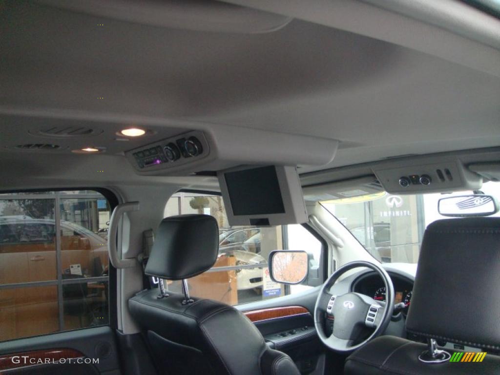 Graphite Interior 2010 Infiniti QX 56 4WD Photo #41444351