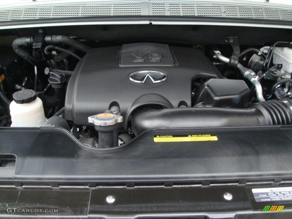 2010 Infiniti QX 56 4WD 5.6 Liter DOHC 32-Valve V8 Engine Photo #41444459