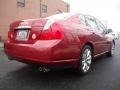 2007 Crimson Roulette Pearl Infiniti M 35x Sedan  photo #4