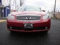 2007 Crimson Roulette Pearl Infiniti M 35x Sedan  photo #6