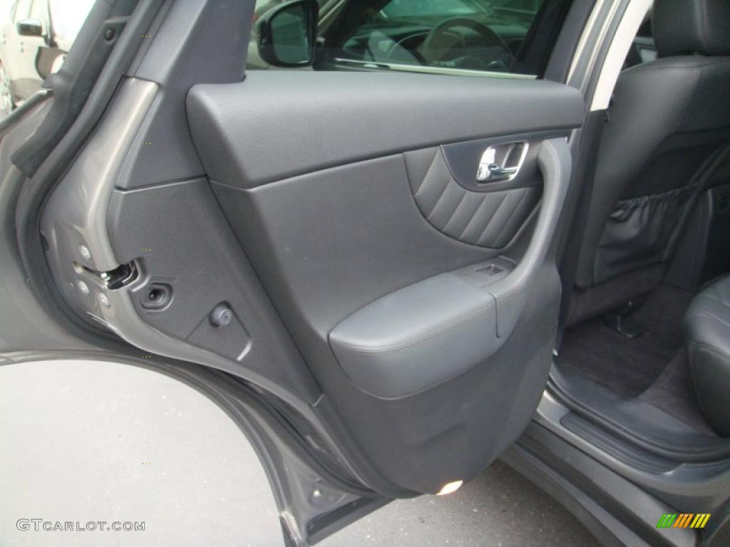 2010 Infiniti FX 35 AWD Graphite Door Panel Photo #41444695