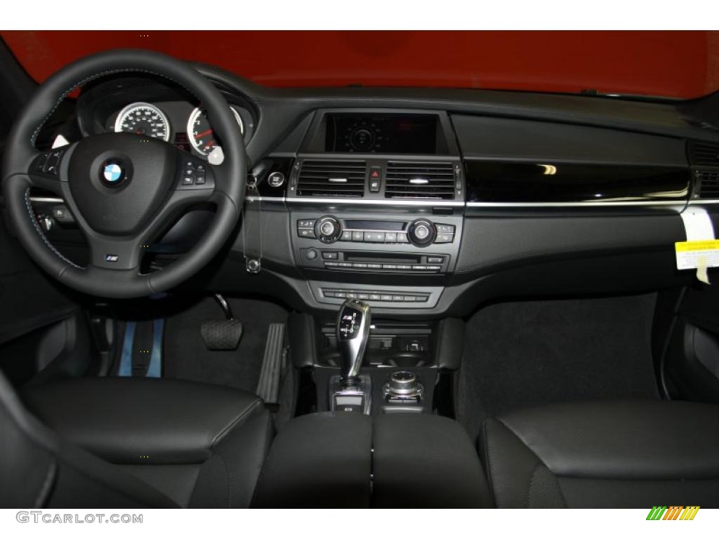 Black Interior 2011 BMW X5 M M xDrive Photo #41445149