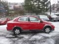 2000 Absolutely Red Toyota ECHO Sedan  photo #6