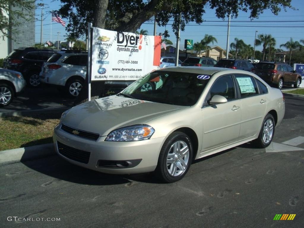 2011 Impala LT - Gold Mist Metallic / Neutral photo #1