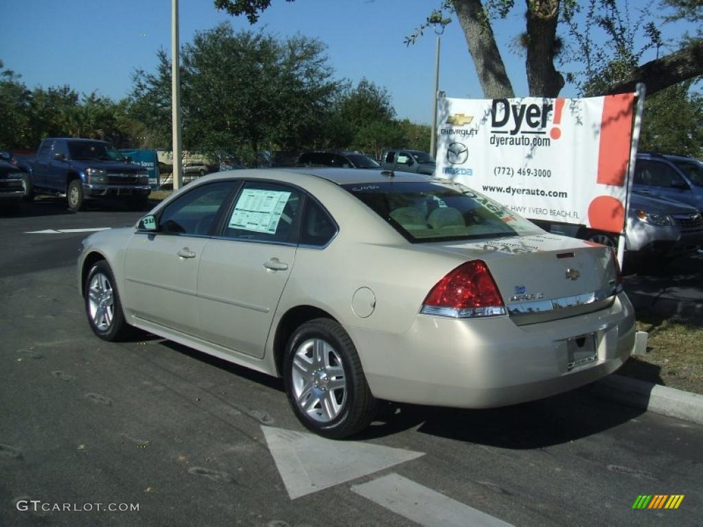 2011 Impala LT - Gold Mist Metallic / Neutral photo #4