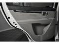 Gray 2008 Hyundai Santa Fe SE 4WD Door Panel
