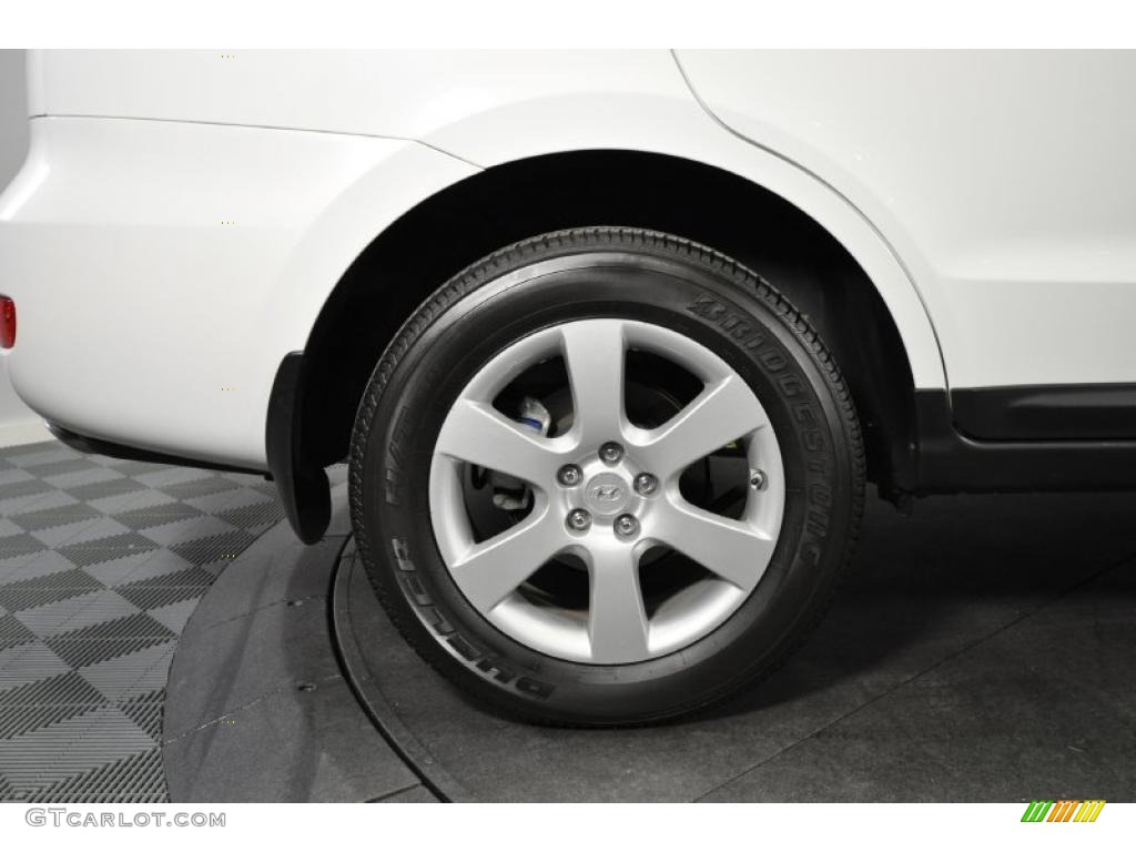 2008 Hyundai Santa Fe SE 4WD Wheel Photo #41447575