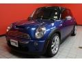 2005 Hyper Blue Metallic Mini Cooper S Hardtop  photo #2