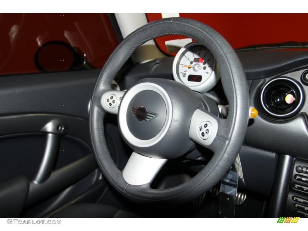 2005 Cooper S Hardtop - Hyper Blue Metallic / Space Grey/Panther Black photo #9