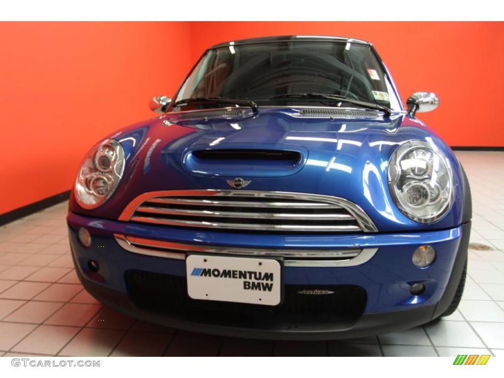 2005 Cooper S Hardtop - Hyper Blue Metallic / Space Grey/Panther Black photo #19