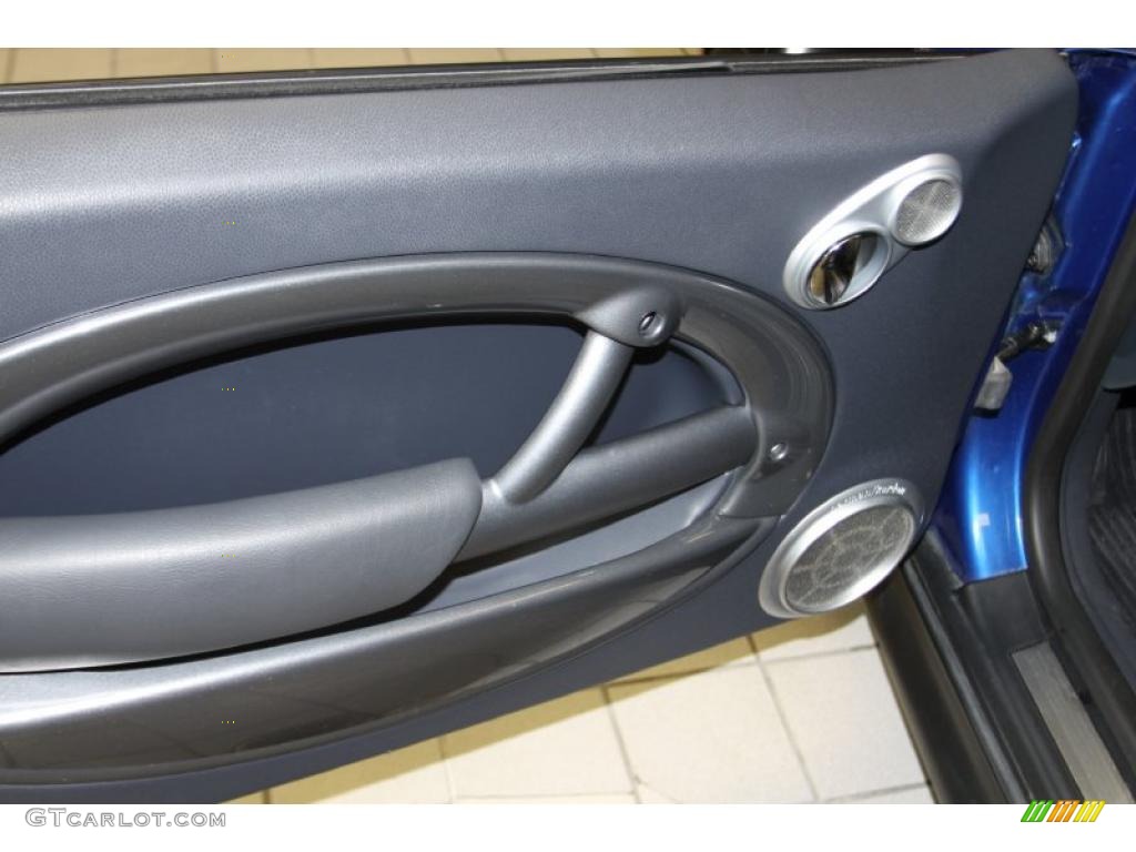 2005 Cooper S Hardtop - Hyper Blue Metallic / Space Grey/Panther Black photo #20