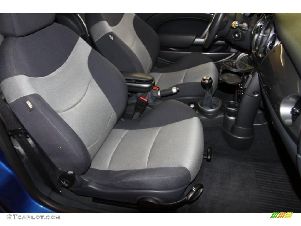 2005 Cooper S Hardtop - Hyper Blue Metallic / Space Grey/Panther Black photo #46