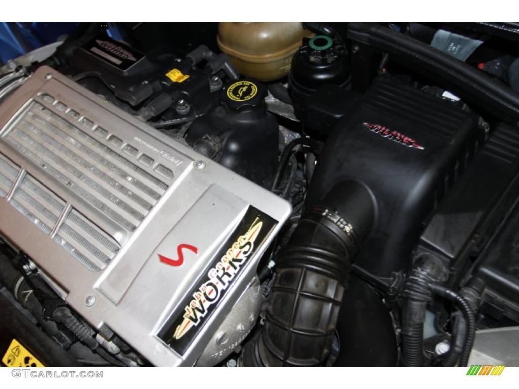 2005 Mini Cooper S Hardtop 1.6 Liter Supercharged SOHC 16-Valve 4 Cylinder Engine Photo #41448835