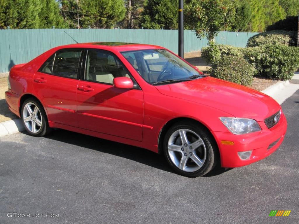 Absolutely Red 2005 Lexus IS 300 Exterior Photo #41450447